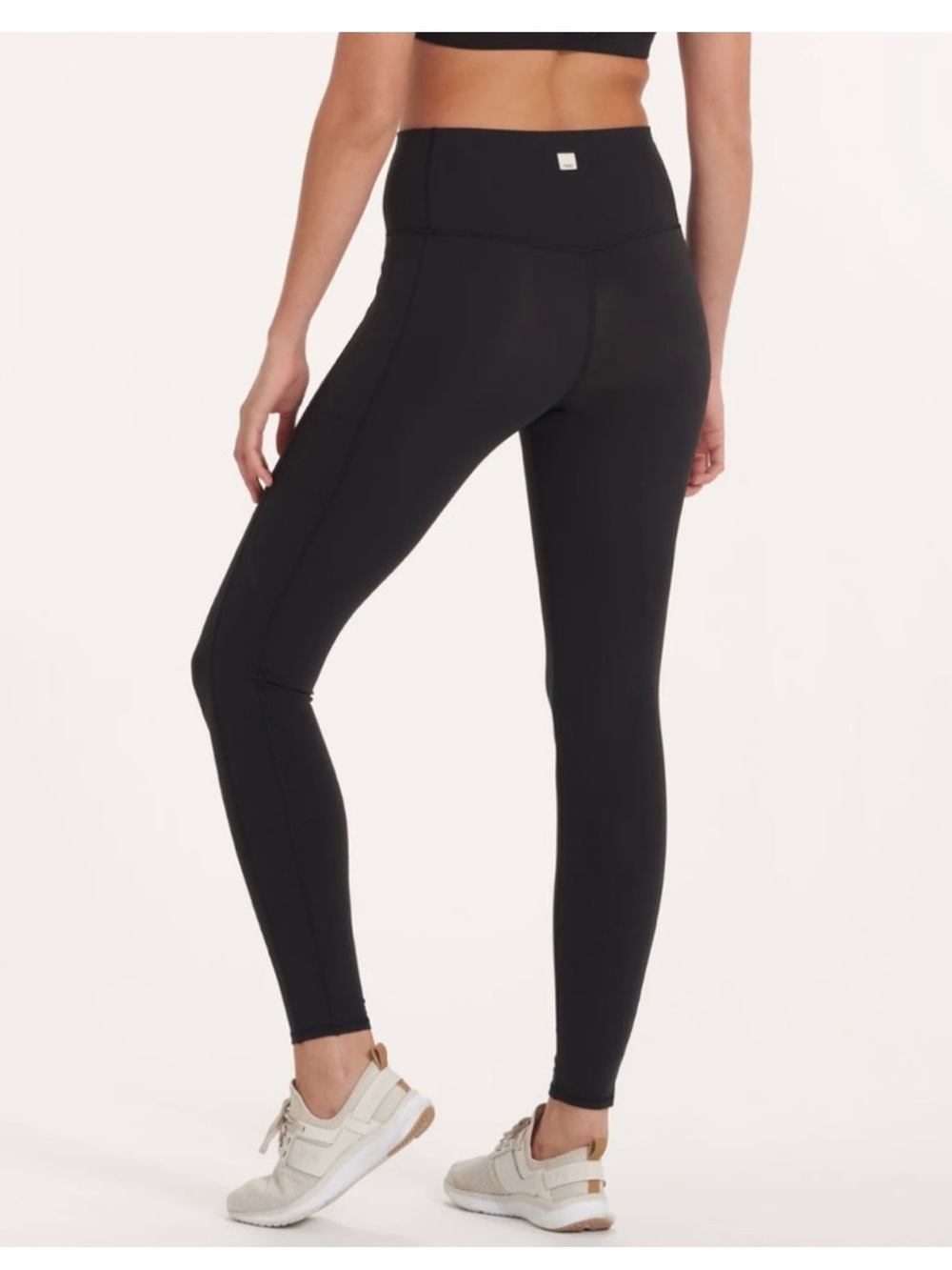 Vuori Studio Pocket Legging Black Size Small VW446 Side Phone Pocket High Waist